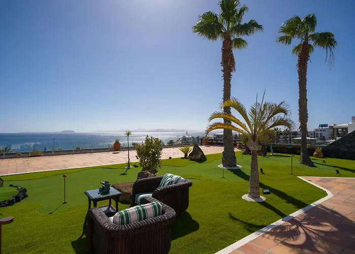 Willa Volcan Con Piscina E Impresionantes Vistas Al Mar, Padel Y Mini Golf En Montana Roja *